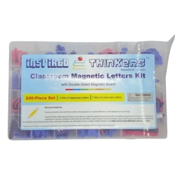 Classroom Magnetic Letters Kit 240pc. Set Inspired Thinkers (display)