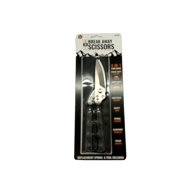 Break Away Scissors 4 In 1 w/Sheath