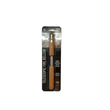 Telescopic Fire Bellow Wooden Handle & Mouth Piece Extends From 7-3/4 - 20-3/4