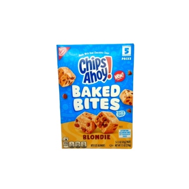 Blondie Baked Bites 5 x 42g. Packs Chips Ahoy!