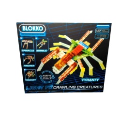 Blokko Light Fx Crawling Creatures Building Toy