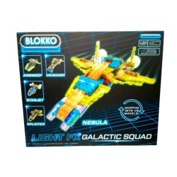 Blokko Light Fx Galactic Squad Building Toy