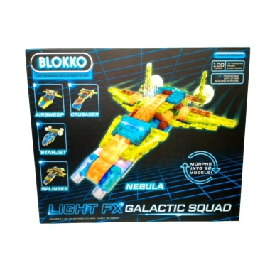 Blokko Light Fx Galactic Squad Building Toy