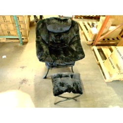 Lazy Chair w/Folding Ottoman