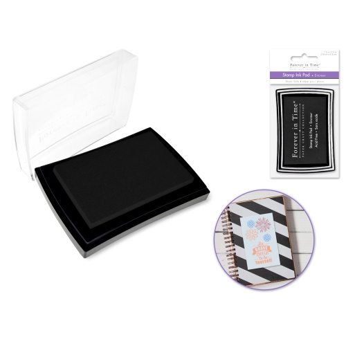Stamp Ink Pad black 1.5x2.5