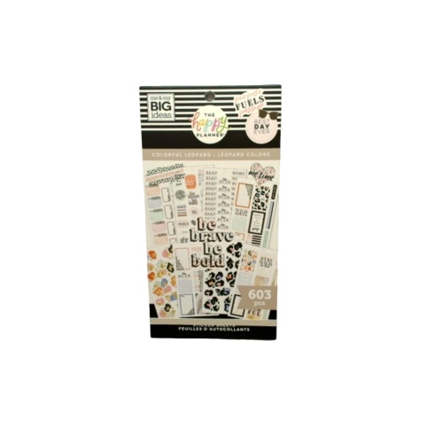 Sticker Sheets Colorful Leopard 603pcs. Happy Planner