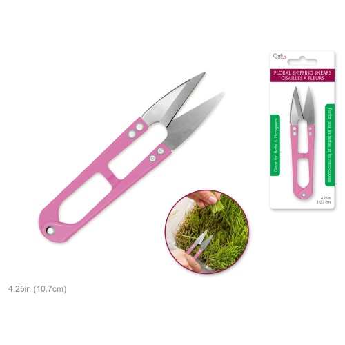 Floral Snipping Shears 4.25 inch Craft Decor