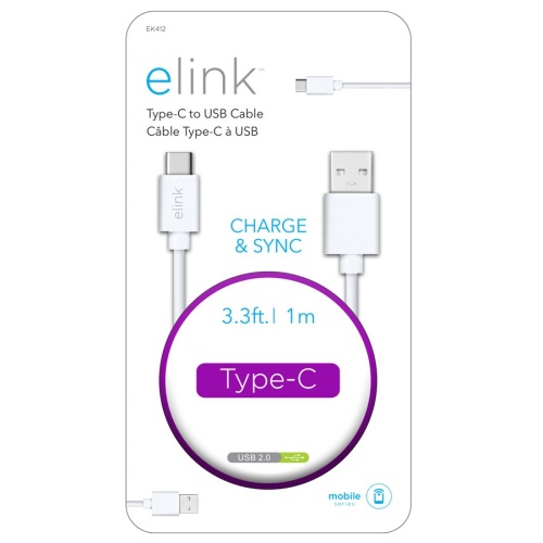 Cable - USB Type-C® 3.3ft White