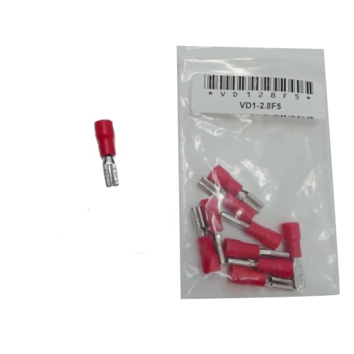 Insulated Female Lug 0.5 X 2.8/0.020 X 0.110 bag of 10