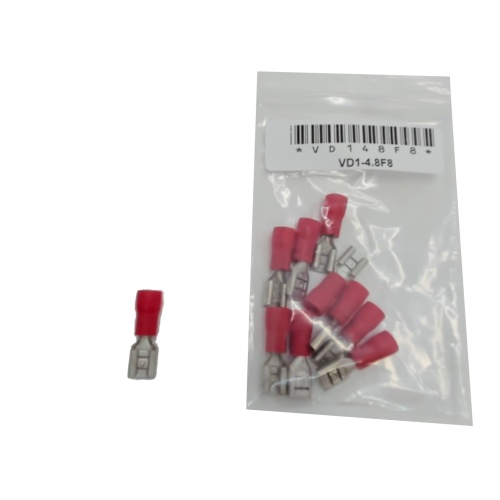 Insulated Female Lug 0.8 X 4.75/0.032 X 0.187 bag of 10