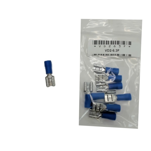 Insulated Female Lug 0.8 X 6.35 bag of 10