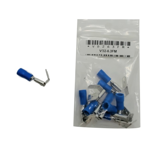 Insulated Piggyback Disconnect 0.8 X 6.35 bag of 10