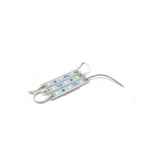 LED MODULE COLD WHITE 3 LEDS 7512 0.06A 0.72W IP65 12VDC
