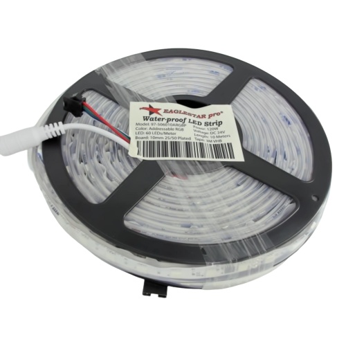 LED strip ARGB 24V 10M IP65 waterproof addressable magic strip - requires ARGB controller