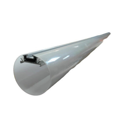 LED strip channel round 6 foot - add led strip(s) - end clips and hang wire sold separately