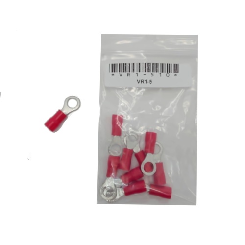 Terminal Insulated Ring Type Stud Size 10 - bag of 10