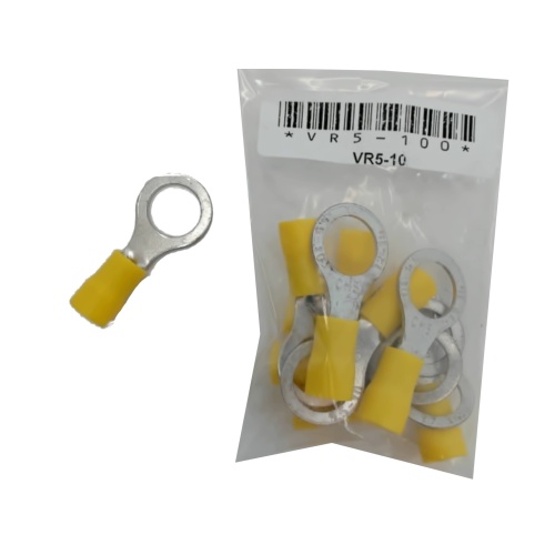 Terminal Insulated Ring Type Stud Size 3/8 inch - bag of 10