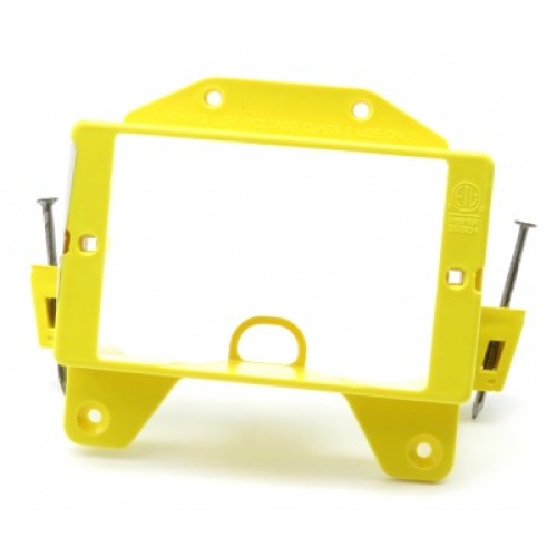 Single gang low voltage mounting with nail or without nail cETL