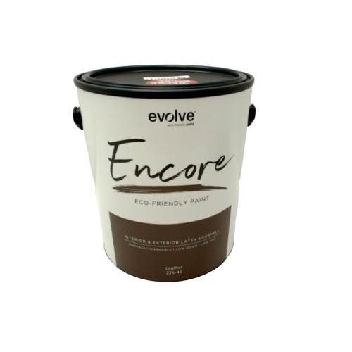 Evolve Encore Gallon Paint Leather Brown Latex Eggshell