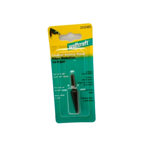 Conical Rotary Rasp 5/8 X 1 3/8