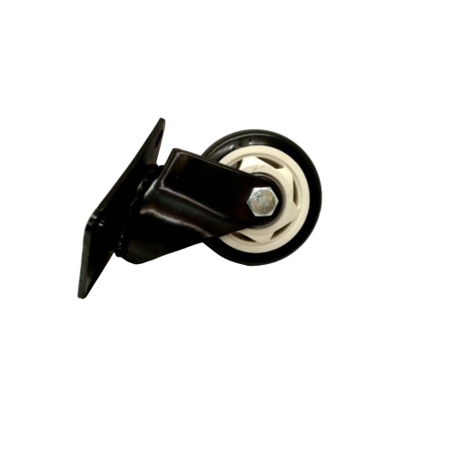 Caster Wheels Plate 3 4pk. No Brake Black (Or b/u $6.99ea.)