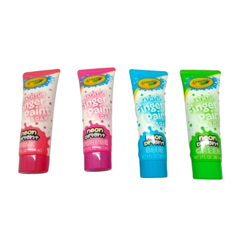 Bathtub Finger Paint Soap 88.7mL Assorted Colours  - each sold individually