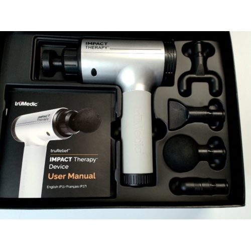 Impact Therapy Massage Device Trumedic® -  Rechargeable - Switch Must Be On While Charging (endcap)