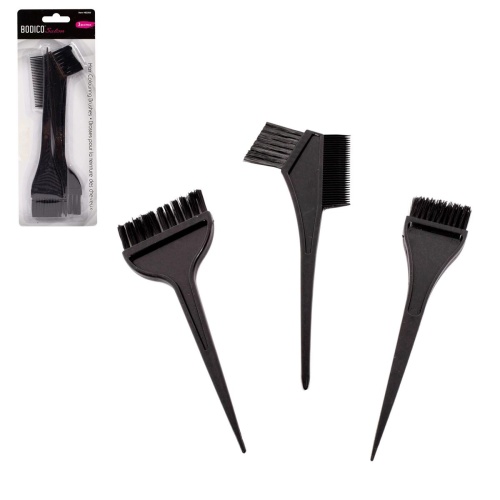 HAIR COLORING BRUSHES 3-PC  B/C. BODICO