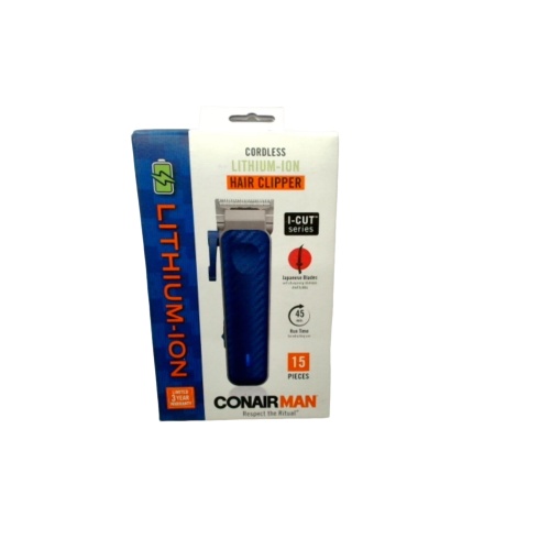 Hair Clipper Cordless Lithium-ion 15pc. Set Conair Man