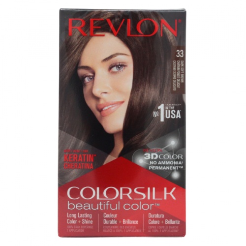 Hair Colour Colorsilk #33 Dark Soft Brown Revlon