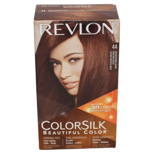 Hair Colour Colorsilk #44 Medium Reddish Brown Revlon