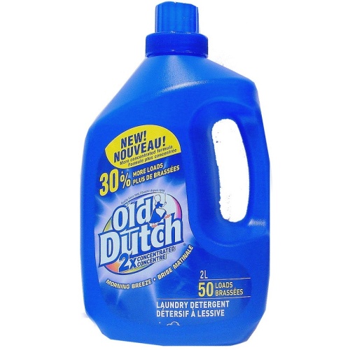 Laundry detergent morning breeze liquid 50 load 2L he Old Dutch