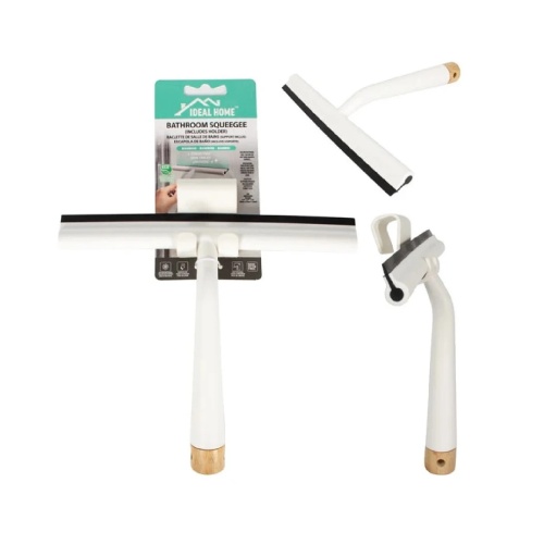 Squeegee w/ Holder Ideal Home use on any hard, smooth surface