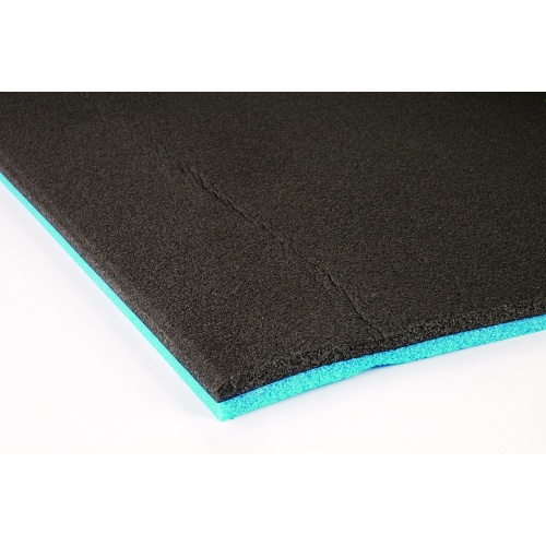 Double Layer Foam Pad 20x72x0.5 Inch 51x183x1.3cm Blue/black