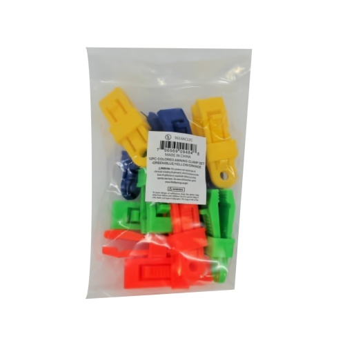Awning Clamps 12pk. Assorted Colours (or $0.50ea) - each sold individually