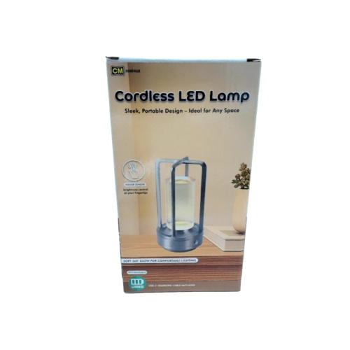 Cordless Table Lamp With Touch Sensor And 3 Brightness Levels