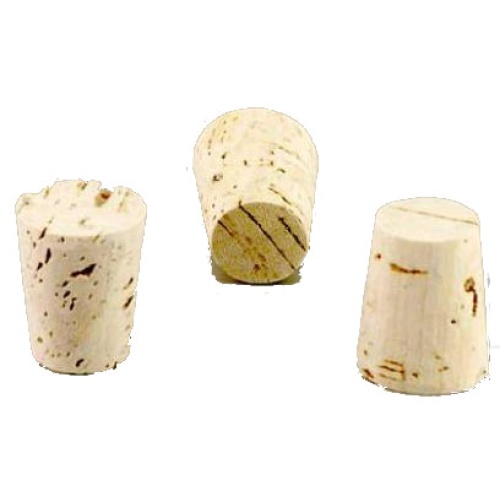 Cork stopper, #10 50/125ml EF 31.8 High x 25.4 Top x19.4mm Bottom