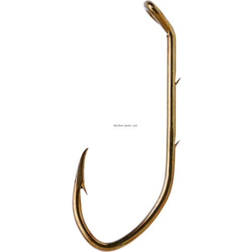 Pro-V Bend Baitholder Hook, Size 1/0, 2 Sliced Eagle Claw 166AH-1/0