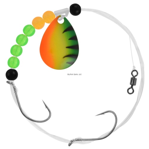 Walleye Spin Rig - Firetiger, SZ 3 Matzuo MZ-CR3-3-X