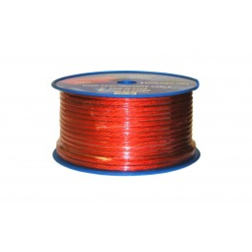 Power wire 10 gauge red 250 foot roll sold by the foot