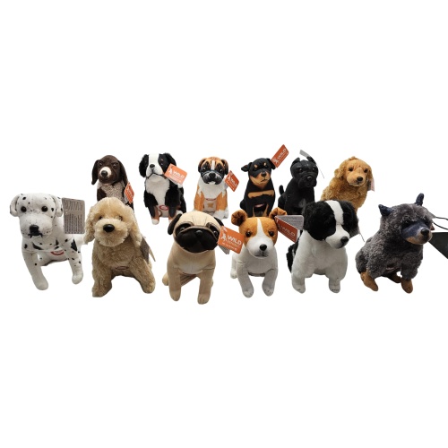 Rescue Dogs 8 Plush Assorted Wild Republic (EACH SOLD INDIVIDUALLY)