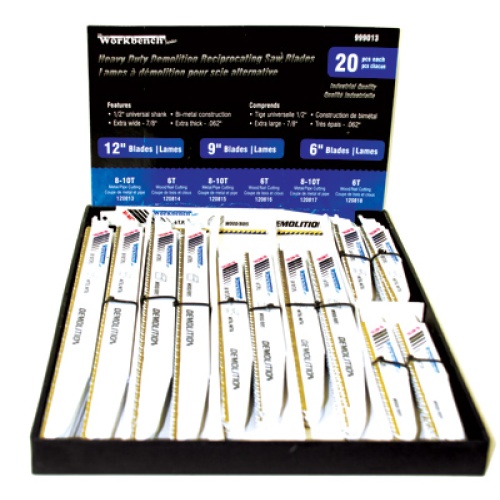 Recip/DEMO saw blades 6 9 and 12 inch -120 pcs sold individually