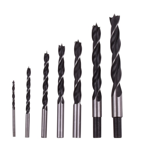 Brad Point Drill Bit Set 7 Pc