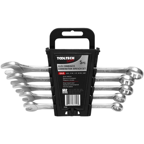 Wrench set 5 pc SAE 3/8 7/16 1/2 9/16 5/8