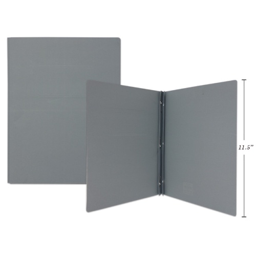 3 PRONG REPORT COVERS, LETTER SIZE GREY COLOR