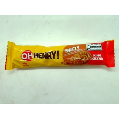 Oh Henry! Nutty Bar 96g. King Size (promo)