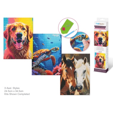 Diamond Art C) Majestic Creatures 11.8 x 15.7