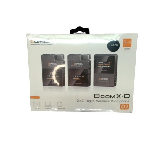 2.4g Digital Wireless Microphone System 2 Transmitters 1 Receiver Comica