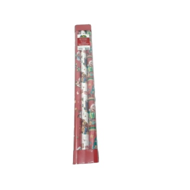 Xmas Gift Wrap 3 Rolls 60sq. ft. Super Mario Assorted