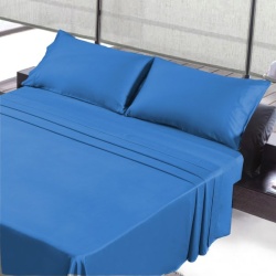Queen Sheet Set Navy Bleach Master